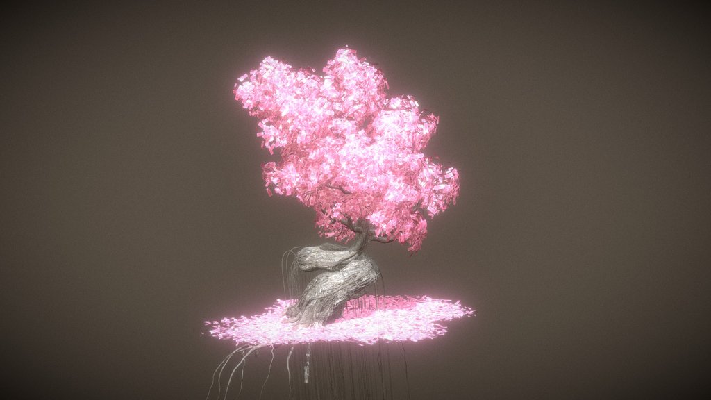 Tree Pink FBX