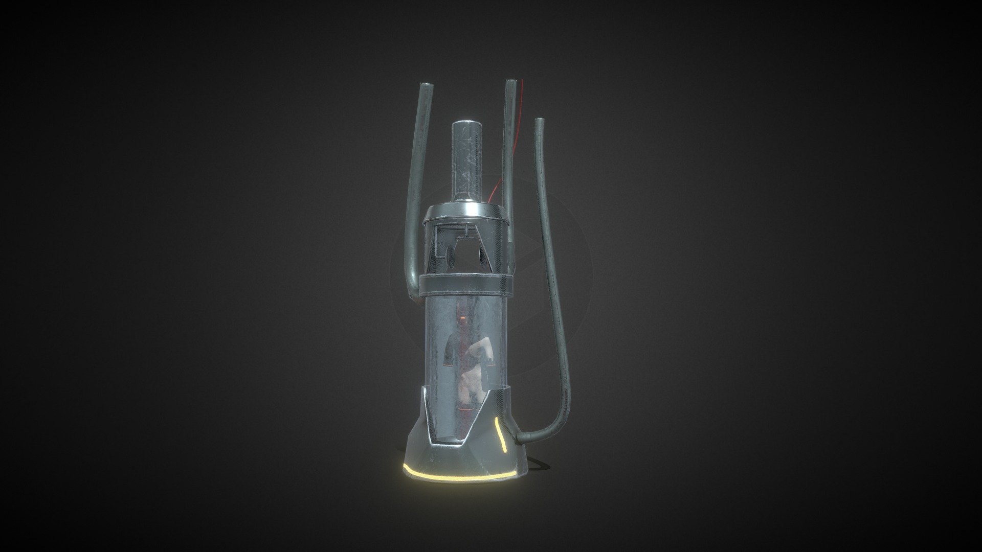 Sci-Fi Tank - Download Free 3D model by Mart1Lmn [608c563] - Sketchfab