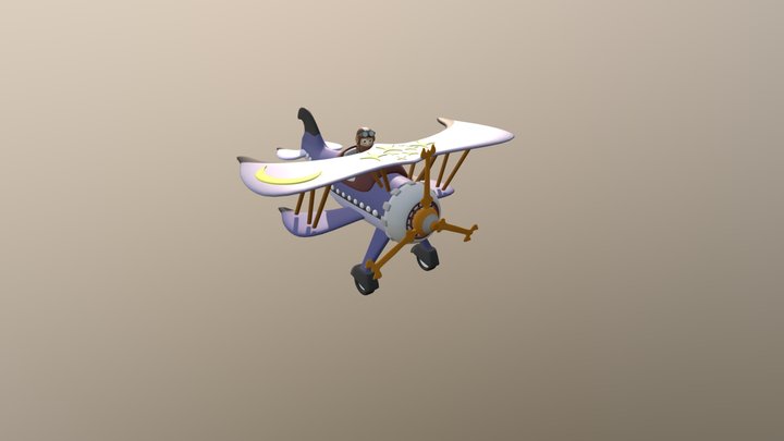 Glider 3D 3D Model