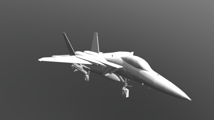 F-15JE 3D Model