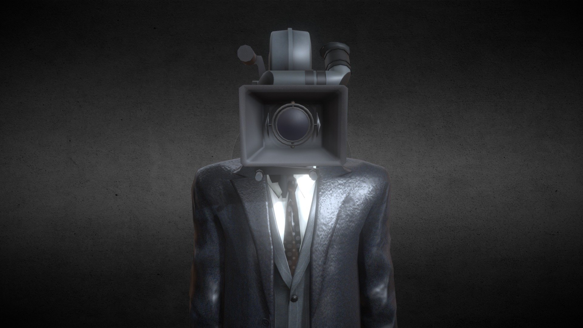 Large cameraman - Download Free 3D model by That one larry (@Professor ...