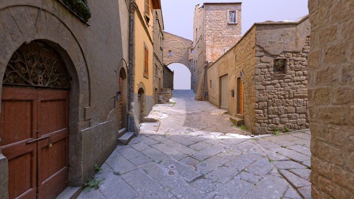 Via S. Gemini (Viterbo - Italy) – Kostenloses 3D-Modell STL