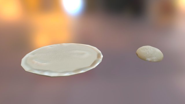 Pizza Dough 3D Model