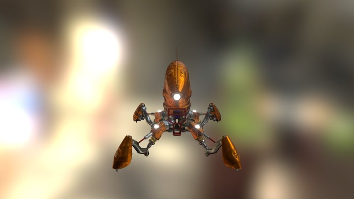 BOT Mesh 3D Model