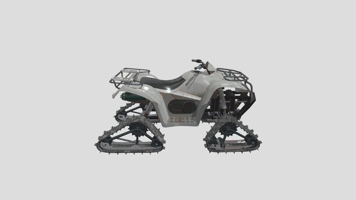 SnowMobile 3D Model