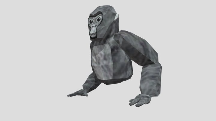 gorilla_tag_running 3D Model