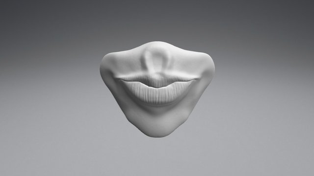 Lip Sculpt 3D Model