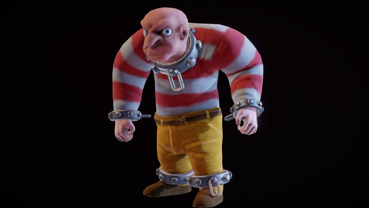 Crazy Ivan 3D Model