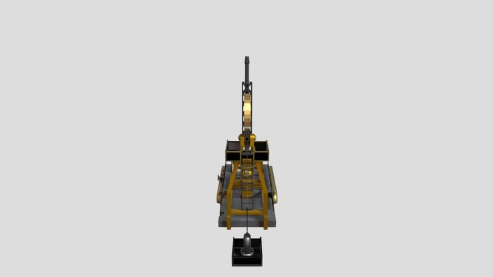 Oil& Gas Land Drilling Rig Belnder 3D Model