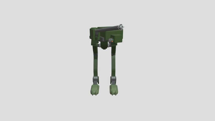 Frogman 3D Model