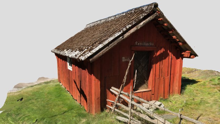 Seine shed, Snappertuna, Raasepori, Finland 3D Model