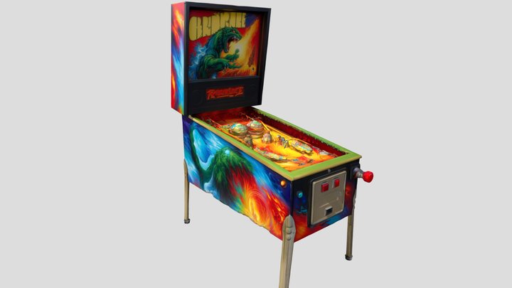 Godzilla Pinball – Modelo 3D gratuito STL