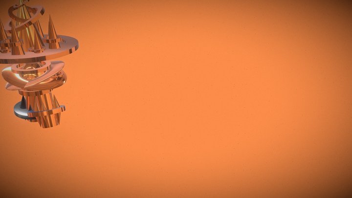 Copper 3D Model