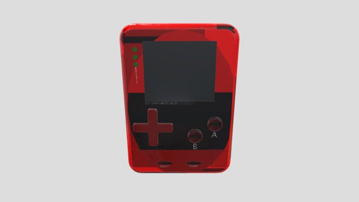 Handheld Games Device 3D Model