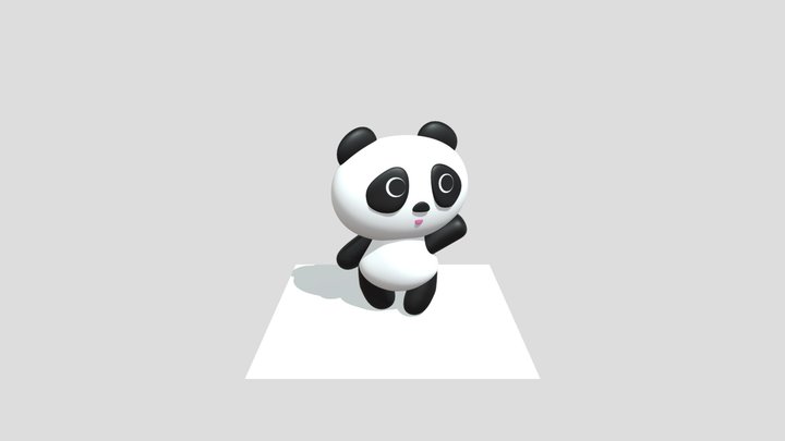 Panda Creation 3D Model