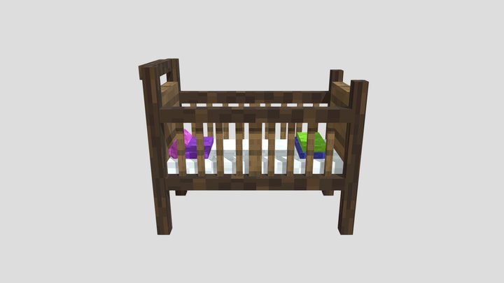 Berço/Crib 3D Model