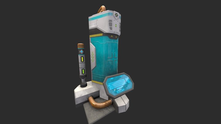 SciFi - KRF 3D Model