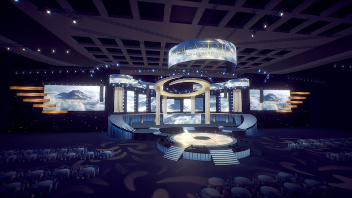 Oriflame Olimp 3D Model