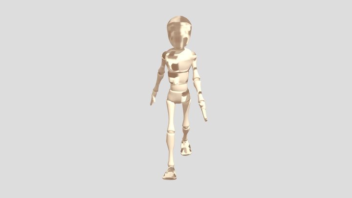 Walk Cycle Animations 3D Model