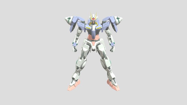 Gundam-GN-0000-00 3D Model