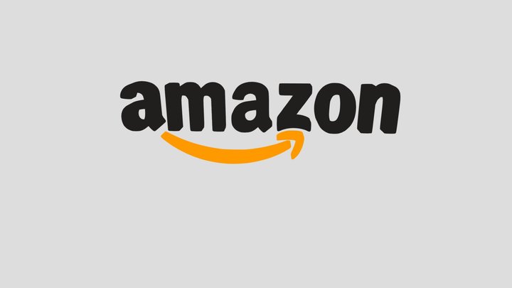 Amazon Logo 3D Model
