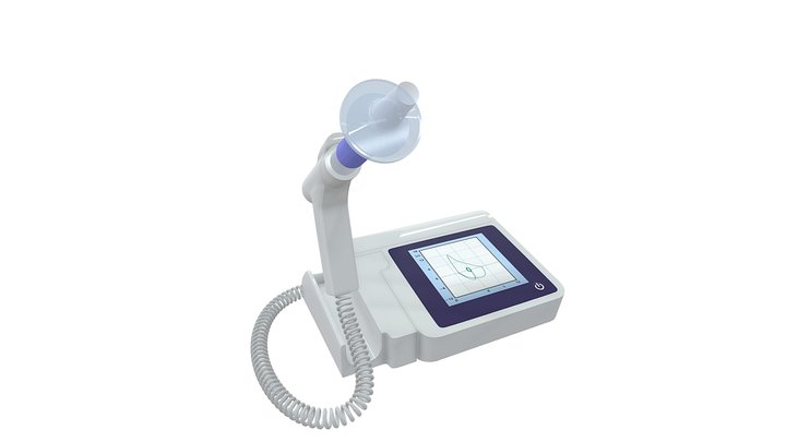 The Spirometry test – Kostenloses 3D-Modell STL