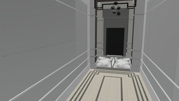 537 Broadway _ Lobby 3D Model