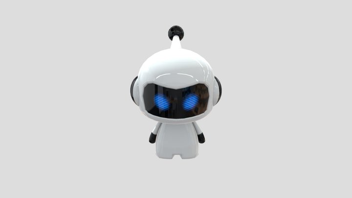 Little robot 3D Model