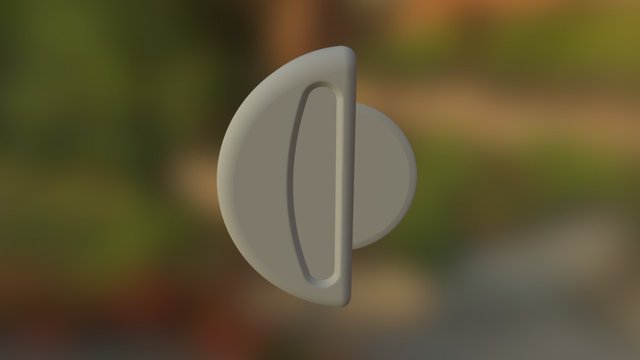 My Pizza Cutter Assembly 3D Model