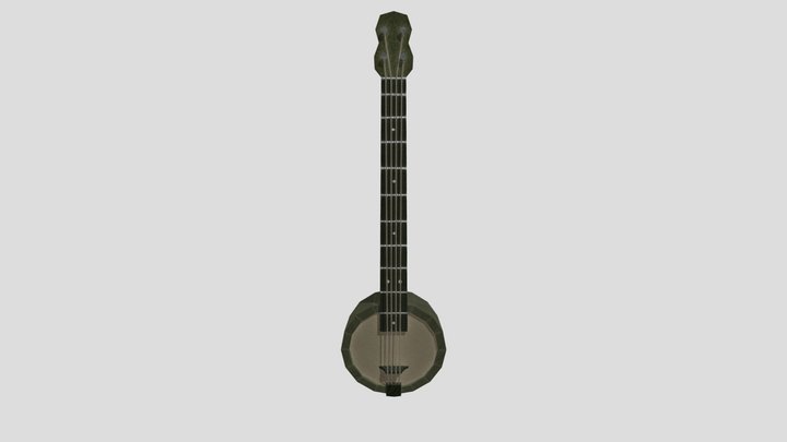 ART_207_Banjo 3D Model