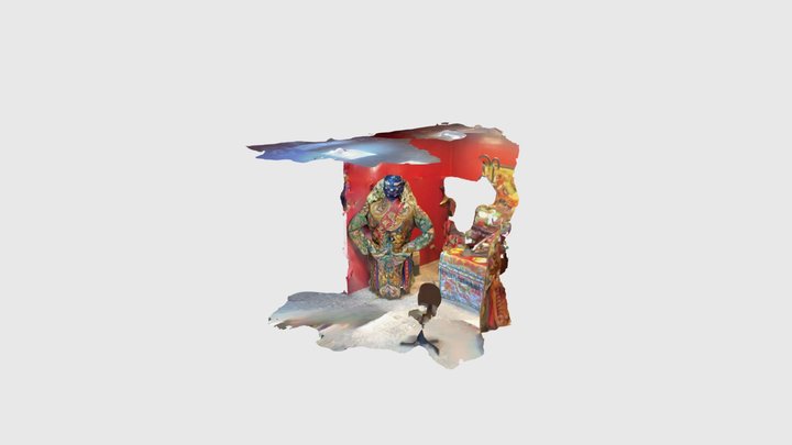 瑞芳瑞慈宮順風耳將軍 3D Model