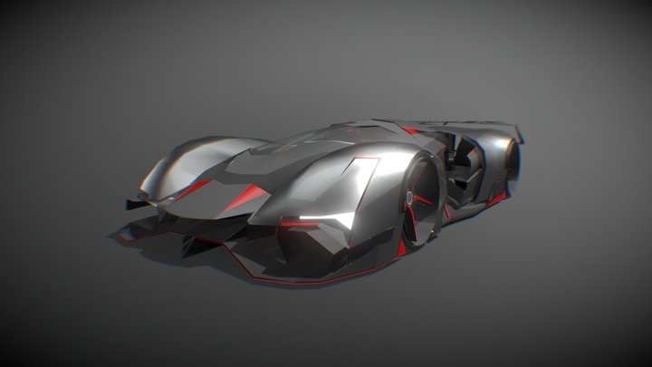 QRS-7 Qaisen 7 3D Model