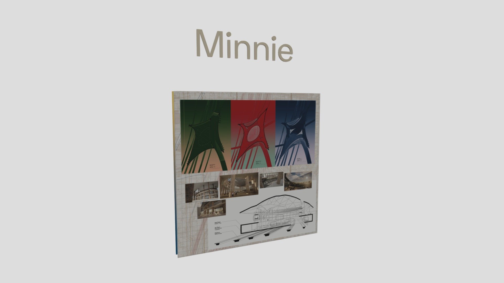 Y2 S2 Thomas Minnie Texture Model