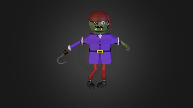 Zombie 3D Model