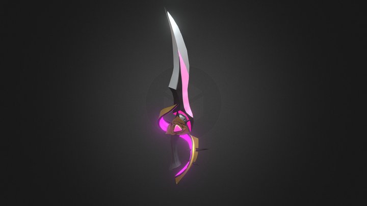 Battle Queen Katarina's Dagger 3D Model