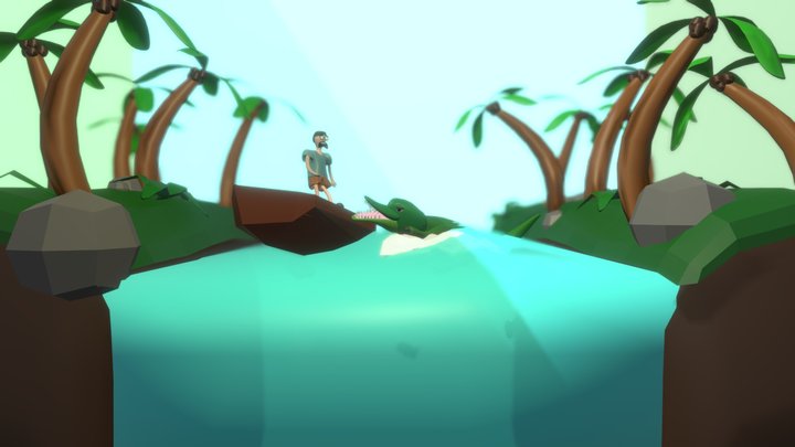 In the jungle the mighty jungle.. 3D Model