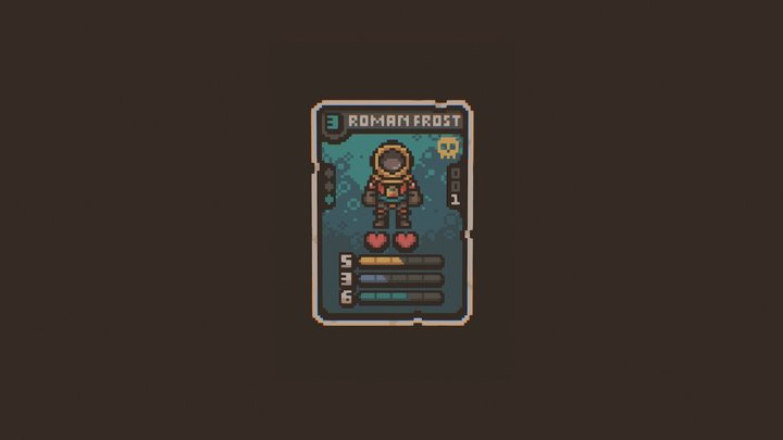 Pixelart TCG 3D Model