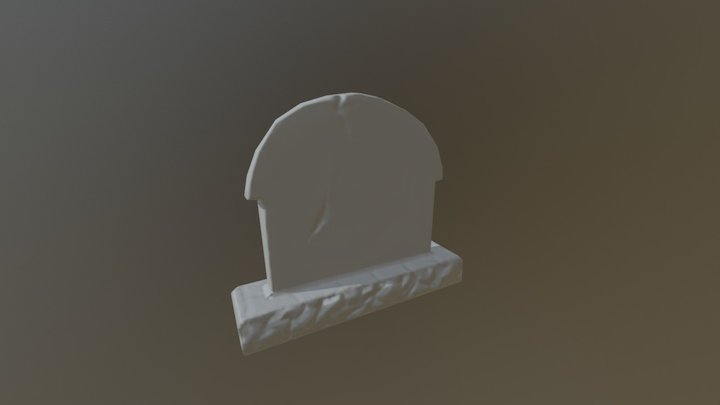 Lápide 3D Model