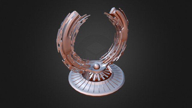 Portal Giperion 3D Model