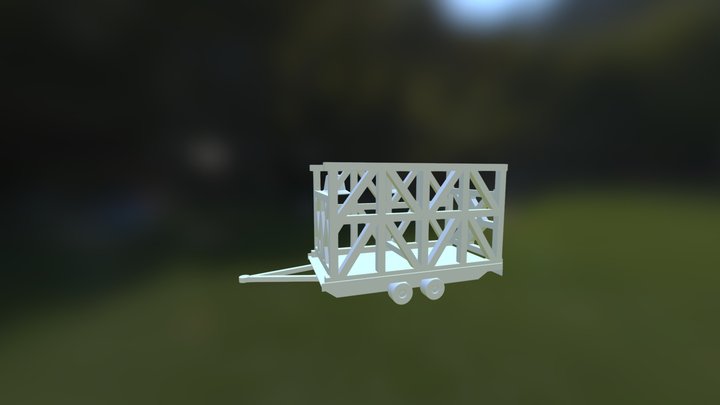 Le beffroi mobile pour le sauvetage des cloches 3D Model