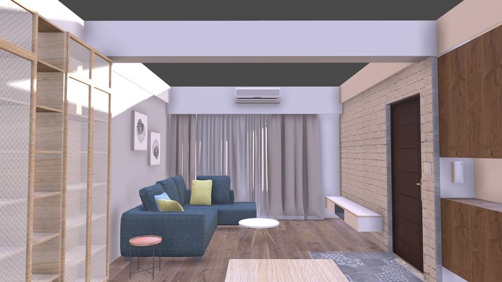 0419後港公寓(衛浴更新) 3D Model