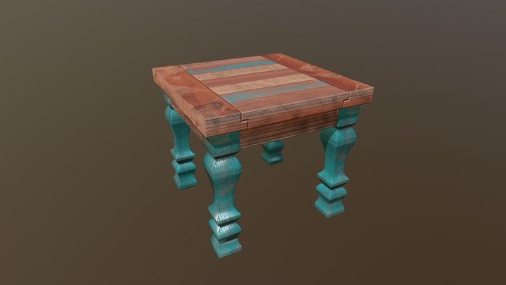 Side Table 3D Model