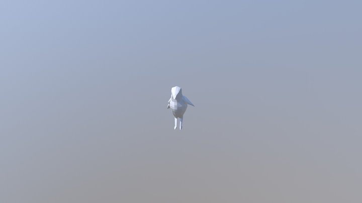 Crow Animation 3D Model