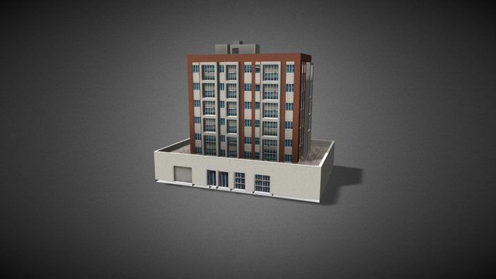 Building 01 3D Model