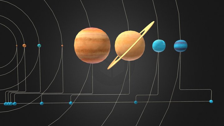 01_Sonnensystem 3D Model