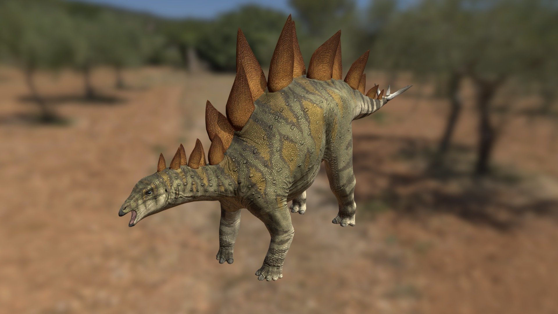 Stegosaurus — Sketchfab embed 3D viewer