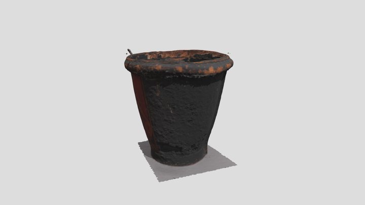 Bucket Blender Out4obj 3D Model