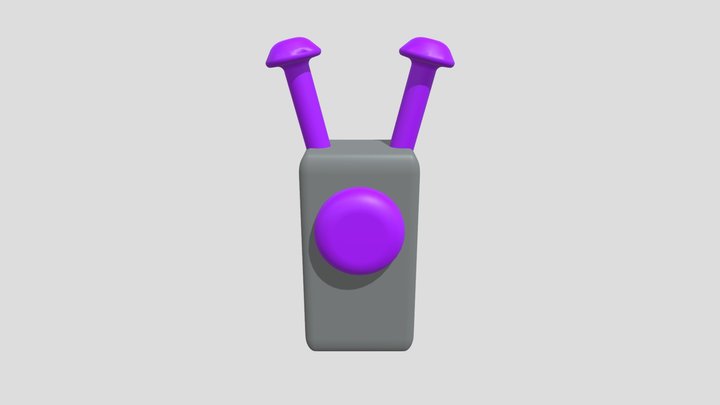 Electro Remote 3D Model