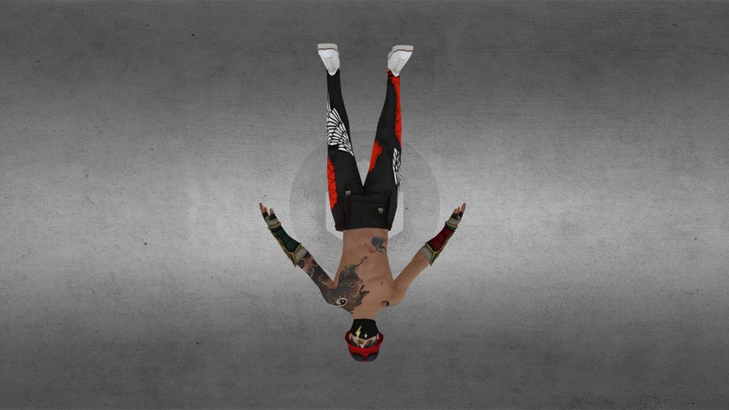 Freefire 3d model Tanishq