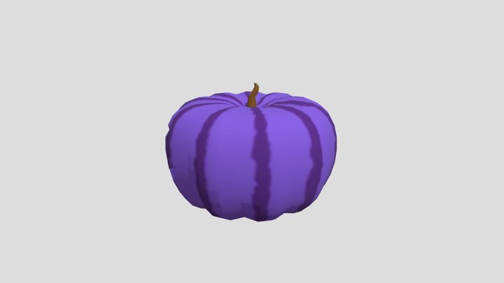 Evil Pumpkin 3D Model